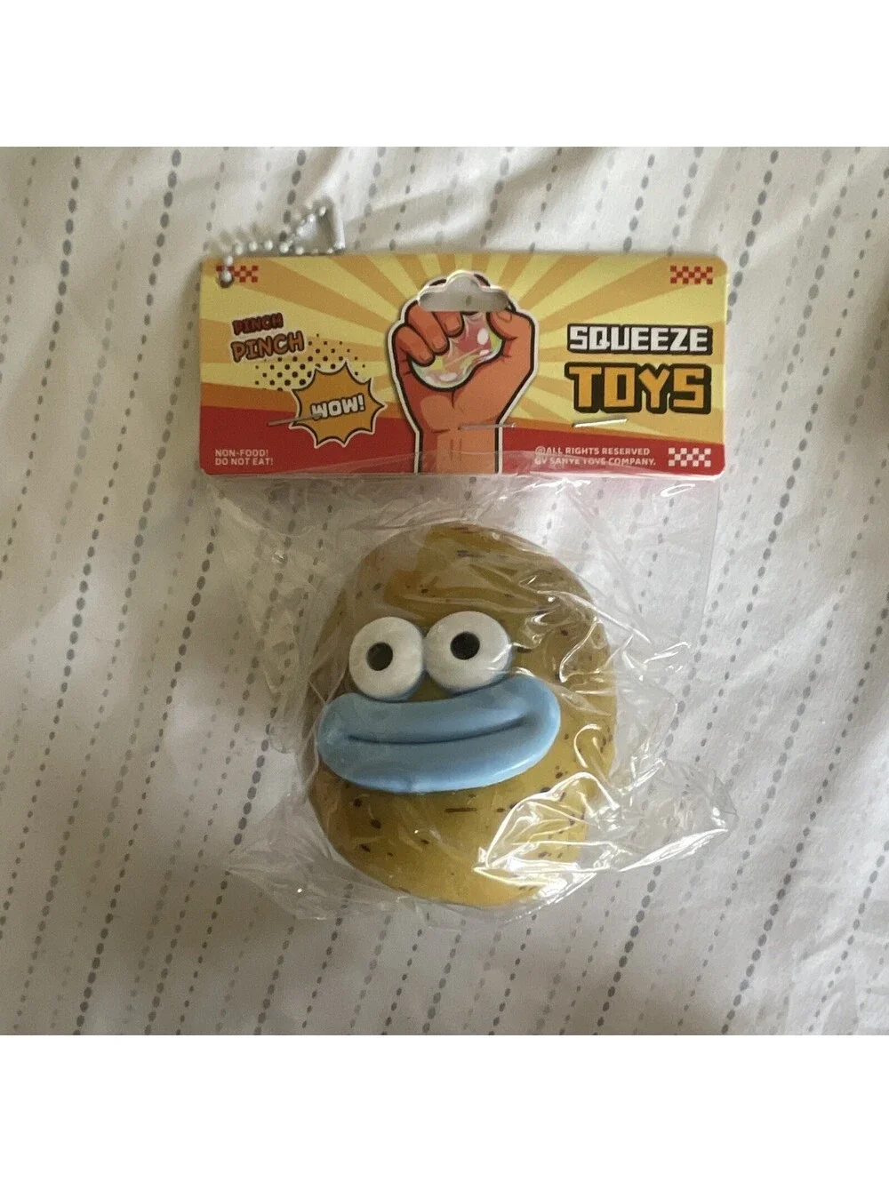 Smusher Squishy Potato - New Product Not Yet In Stores - Lot of 1 Random Color